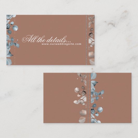 モチャムッセボタニカルすべての詳細2 エンクロージャーカード (正面/裏面)