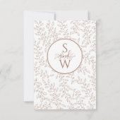 モチャムッセボホモダンボエレガントボ結婚タニカル 出欠カード (裏面)