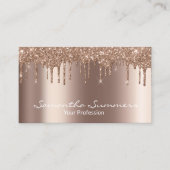 モチャムースフェイクグリッター名刺 名刺 (正面)