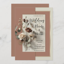 モチャムースモダンボタニカル結婚フローラ