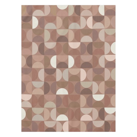 モチャムース中世紀半モダンば テーブルクロス (正面)