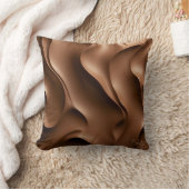 モチャムース抽象芸術クリーミーな波の描写 クッション (ブランケット)