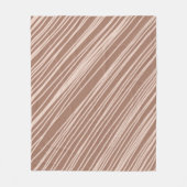 モチャムース抽象芸術手描きドードル線(2) フリースブランケット (正面)