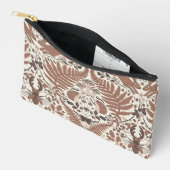 モチャムース森林/森林動物と植物 アクセサリーポーチ (見開き)