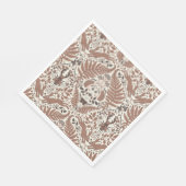 モチャムース森林/森林動物と植物 スタンダードランチョンナプキン (角)