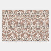 モチャムース森林/森林動物と植物 ラッピングペーパーシート (正面3)