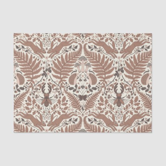 モチャムース森林/森林動物と植物 薄葉紙 (正面)