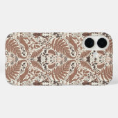 モチャムース森林/森林動物と植物 Case-Mate iPhoneケース (裏面 (横))