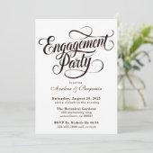 モチャムース水の色書の婚約パーティ 招待状 (スタンド正面)