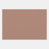 モチャムース無地のカラー ラッピングペーパーシート (正面)