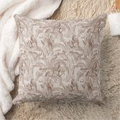 モチャムース熱帯鳥とパーム離れ クッション (ブランケット)