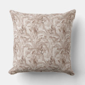 モチャムース熱帯鳥とパーム離れ クッション (正面)