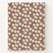 モチャムース – コットンフラワー ノートブック (裏面)