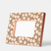 モチャムース – コットンフラワー レーザー彫刻フレーム (左)