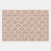 モチャロコリバイバルロータスマンダラミッドモダンオギー ラッピングペーパーシート (正面3)