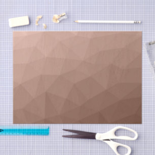 モチャ茶色の幾何学的メッシュパモダンターン 薄葉紙