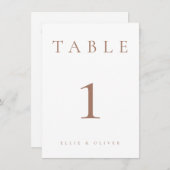 モチャ・ムース結婚・ホワイトのテーブル番号/イベント (正面/裏面)