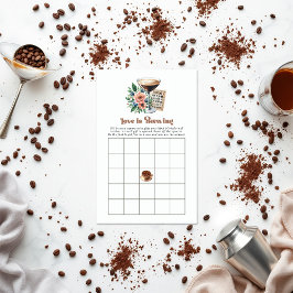 モチャ・ムース「愛は醸造」ブライダルシャワー・ビンゴ