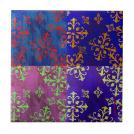 モチーフのタイル タイル