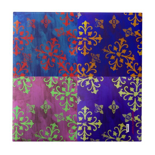 モチーフのタイル タイル (正面)