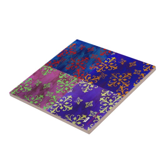 モチーフのタイル タイル (側面)