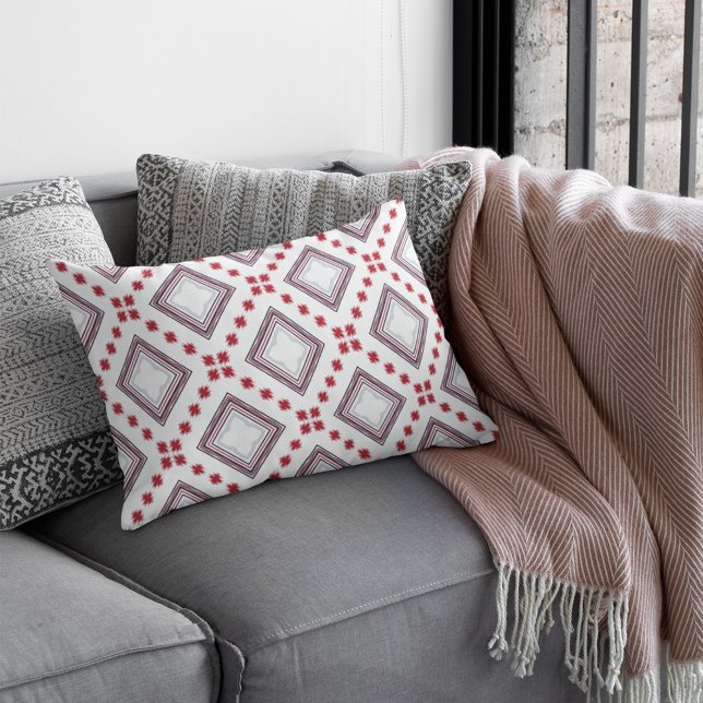 モチーフイカットデザインろうけつ染めテキスタイルシームレスパターン アウトドアクッション (クリエイターアップロード済み)