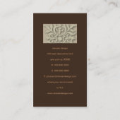 モチーフカード 名刺 (裏面)