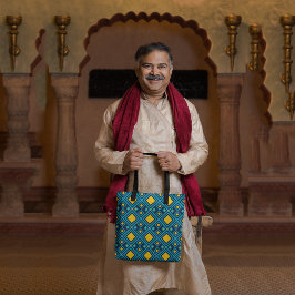 モチーフダイヤモンド トートバッグ