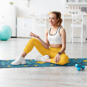 モチーフダイヤモンド ヨガマット