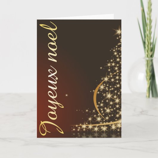 モチーフドゥノエルルージュアヴェックアルブルドゥノエルドレ カード (正面)