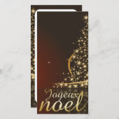 モチーフドゥノエルルージュアヴェックアルブルドゥノエルドレ シーズンカード (正面/裏面)