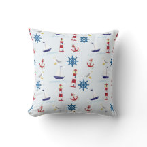 モチーフ航海の装飾用クッション