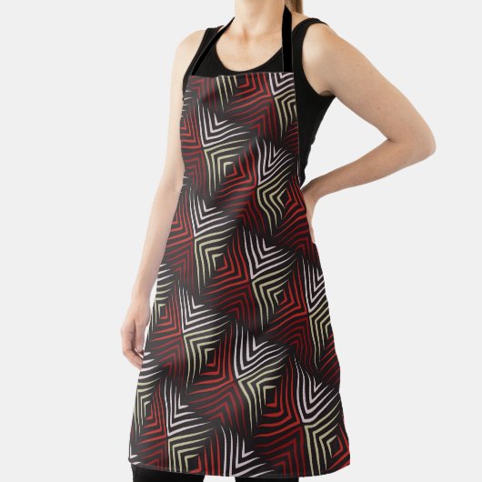 モチーフ(ジグザグ) エプロン (インサイチュ)