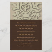 モチーフ・フライヤー チラシ (裏面)