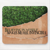 モチ信じベーション肯定 マウスパッド (正面)