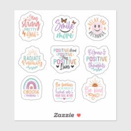 モチ前向きューシカスタムョン付きビニールシール シール