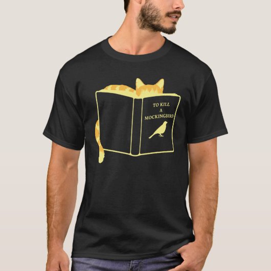 モッキンバードを殺すねこ Tシャツ (正面)