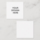 モックアップフレーム、フレーム写真モックアップ、デジタル スクエア名刺 (正面/裏面)