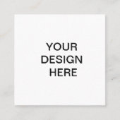 モックアップフレーム、フレーム写真モックアップ、デジタル スクエア名刺 (正面)