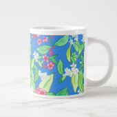 モックオレンジとワイゲリアのジャンボマグ。 ジャンボコーヒーマグカップ (右)