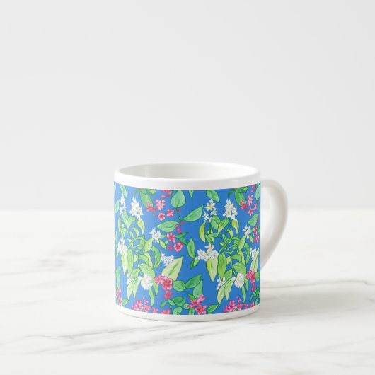 モックオレンジとWeigelia Espresso Mug エスプレッソカップ (正面右)