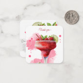 モックテールレシピストロベリーダイキリパーティーフェイト ノートカード (正面/裏面インサイチュ)