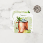 モックテールレシピヴァージンモスクワムルパーティーフェイト ノートカード (正面/裏面インサイチュ)