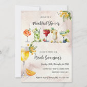 モックテ男女兼用イルベビーシャワー招待状 招待状 (正面)