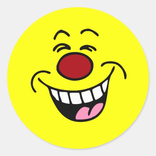 モック顔 ラウンドシール (正面)