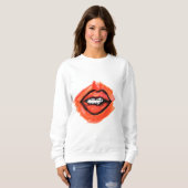 モック スウェットシャツ (正面フル)