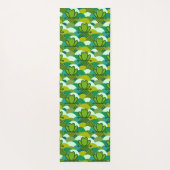 モッシーのカエル ヨガマット (裏面)