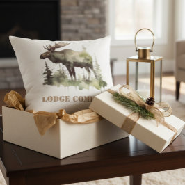 モッシームースワイルドライフポートレートカスタム クッション