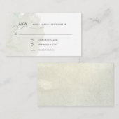 モッシーモダンウォータカラーRSVPエンクロージャカード エンクロージャーカード (正面/裏面)