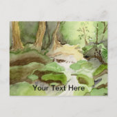 モッシー渓流 ポストカード (正面)